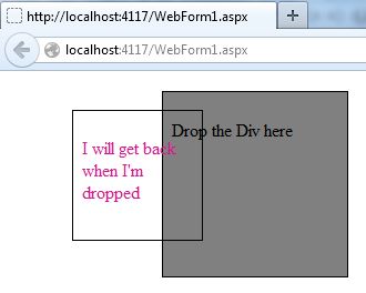 not allowing to drag